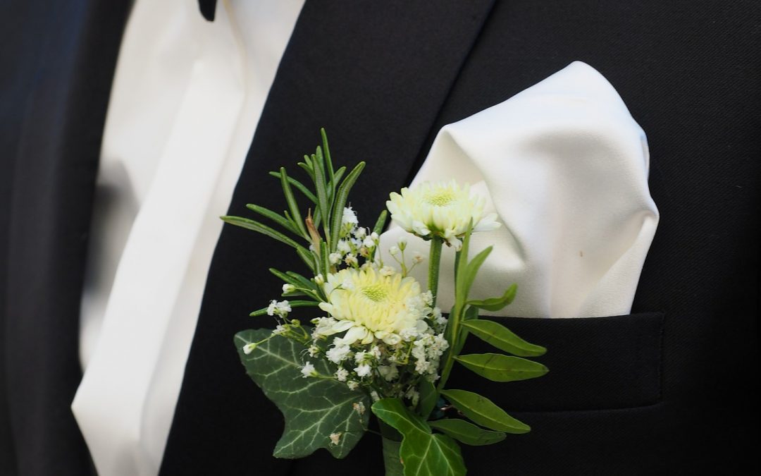 Flower in the buttonhole