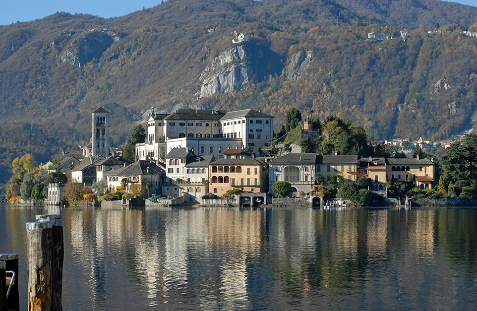 Italian lakes and villages