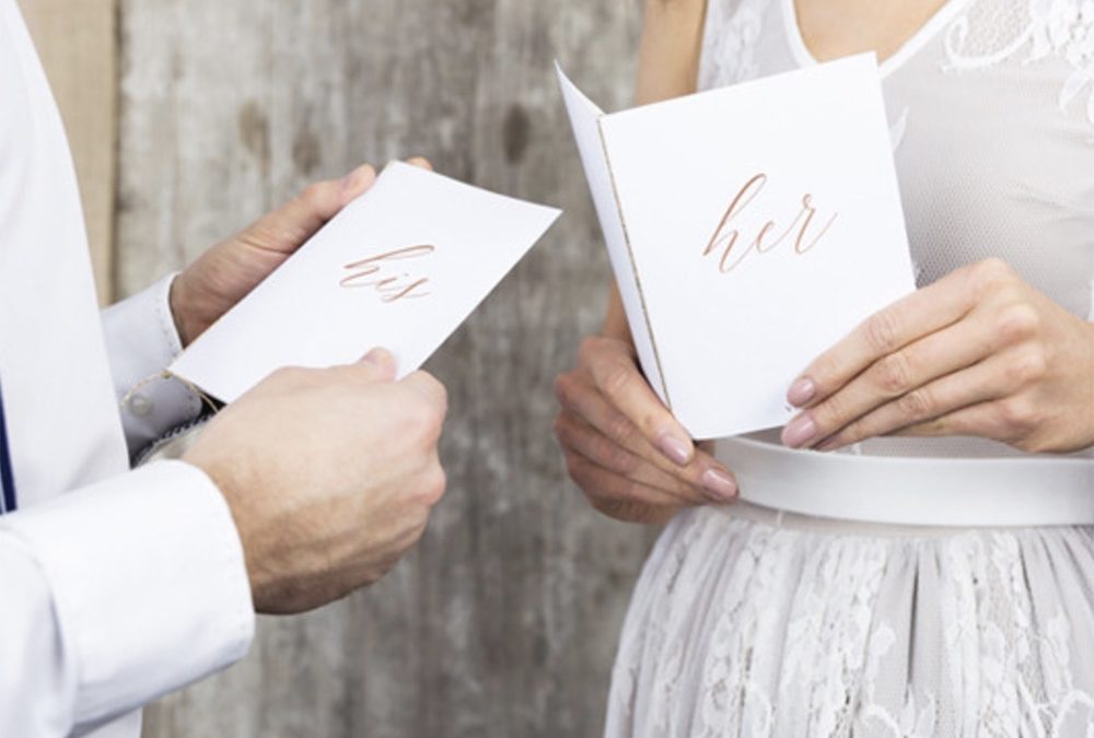 Libretti cerimonia per gli sposi e le spose