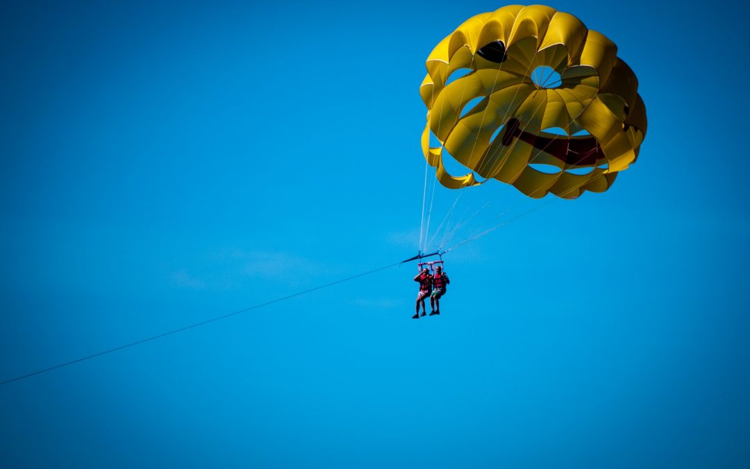 Unconventional wedding con il paracadute